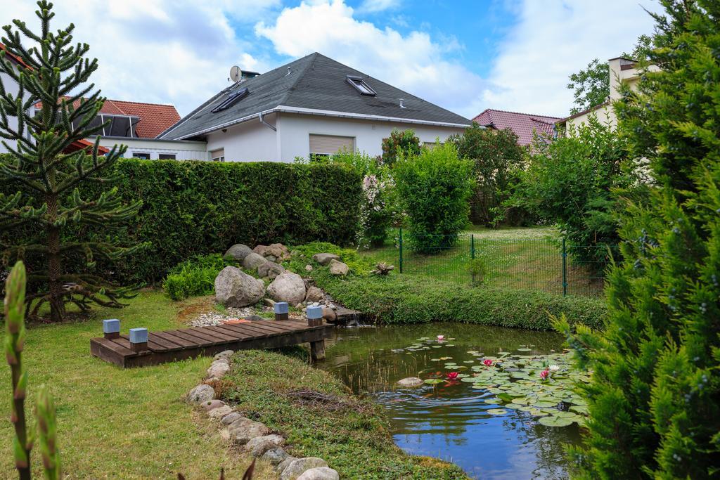 Hotel-Pension Am Rosarium Sangerhausen Exterior foto